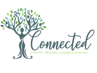 Connected Women Leaders logo design by bloomgirrl