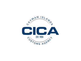 CICA (Cayman Islands Customs Agency) (Established 1994) logo design by rezadesign