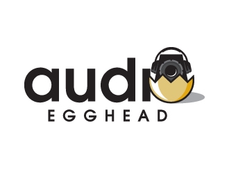 Audio Egghead logo design by biaggong