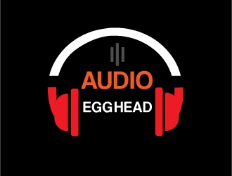 Audio Egghead logo design by Suvendu