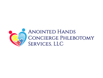 Anointed Hands Concierge Phlebotomy Services, LLC logo design by Greenlight