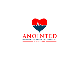 Anointed Hands Concierge Phlebotomy Services, LLC logo design by kurnia