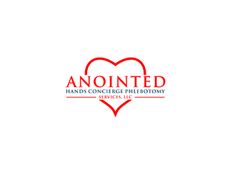 Anointed Hands Concierge Phlebotomy Services, LLC logo design by kurnia