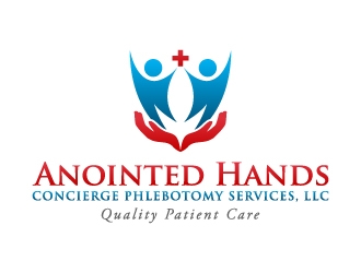 Anointed Hands Concierge Phlebotomy Services, LLC logo design by abss