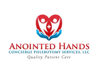 Anointed Hands Concierge Phlebotomy Services, LLC logo design by abss