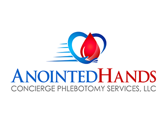 Anointed Hands Concierge Phlebotomy Services, LLC logo design by 3Dlogos
