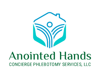 Anointed Hands Concierge Phlebotomy Services, LLC logo design by Coolwanz