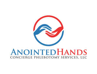 Anointed Hands Concierge Phlebotomy Services, LLC logo design by lexipej