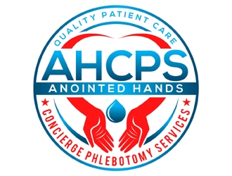 Anointed Hands Concierge Phlebotomy Services, LLC logo design by MAXR