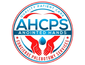 Anointed Hands Concierge Phlebotomy Services, LLC logo design by MAXR