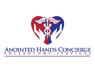 Anointed Hands Concierge Phlebotomy Services, LLC logo design by Dawnxisoul393