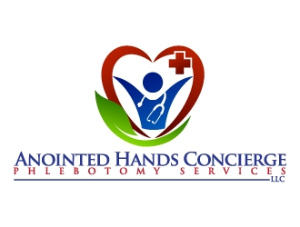 Anointed Hands Concierge Phlebotomy Services, LLC logo design by Dawnxisoul393