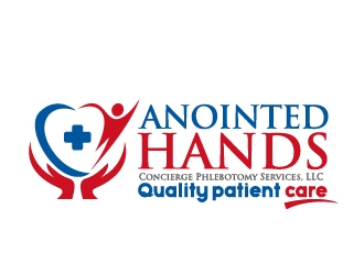 Anointed Hands Concierge Phlebotomy Services, LLC logo design by art-design