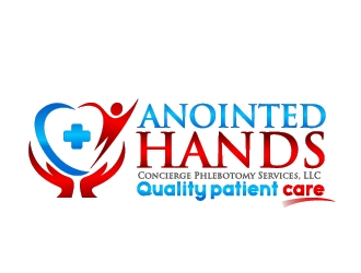 Anointed Hands Concierge Phlebotomy Services, LLC logo design by art-design