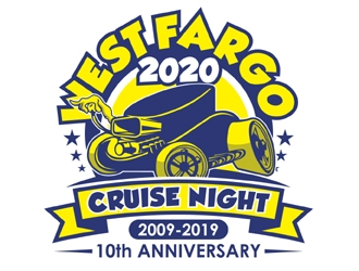 Toppers Car Club logo design by MAXR