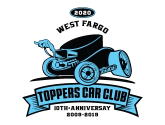 Toppers Car Club logo design by Suvendu
