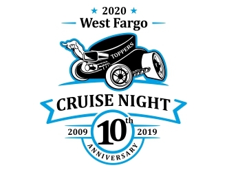 Toppers Car Club logo design by ruki