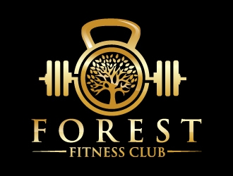 Forest Fitness Club logo design by dorijo