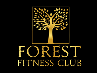 Forest Fitness Club logo design by megalogos
