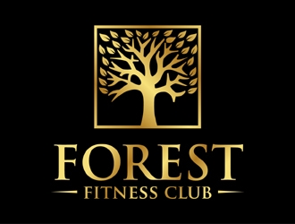 Forest Fitness Club logo design by MAXR