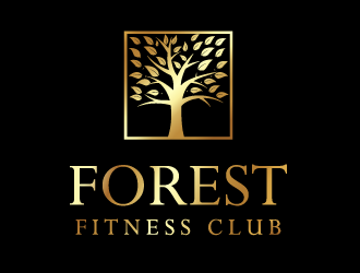 Forest Fitness Club logo design by axel182