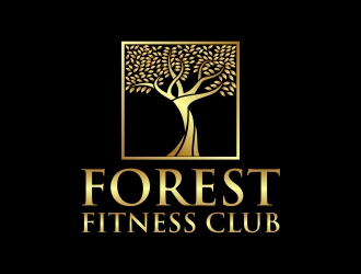 Forest Fitness Club logo design by Kruger