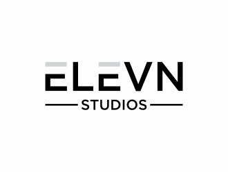 ELEVN STUDIOS logo design by hopee