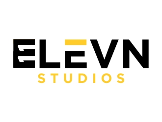 ELEVN STUDIOS logo design by cikiyunn