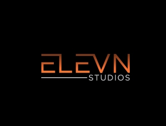 ELEVN STUDIOS logo design by desynergy
