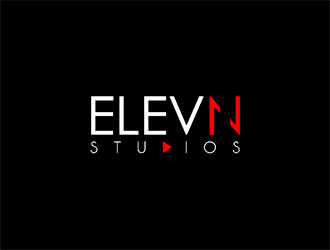 ELEVN STUDIOS logo design by coco