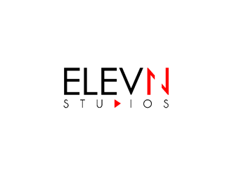 ELEVN STUDIOS logo design by coco