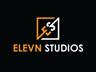 ELEVN STUDIOS logo design by Suvendu