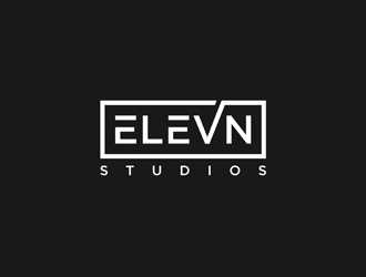 ELEVN STUDIOS logo design by alby