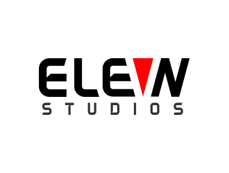 ELEVN STUDIOS logo design by andriandesain
