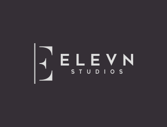 ELEVN STUDIOS logo design by HeGel