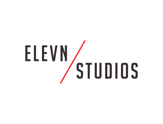 ELEVN STUDIOS logo design by cimot