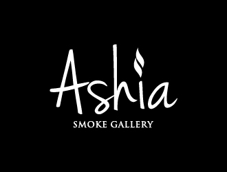 Ashia Smoke Gallery  logo design by Creativeminds