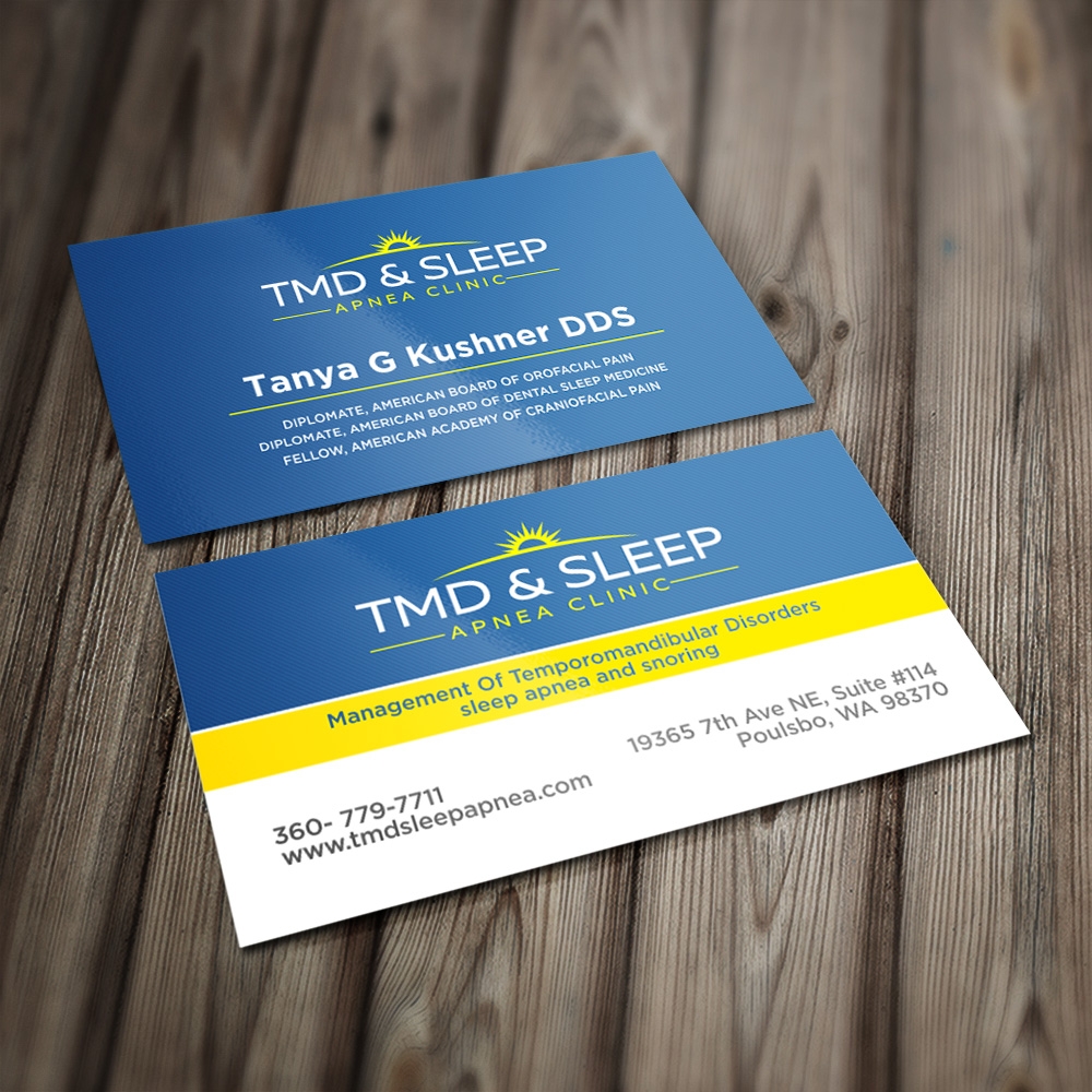 TMD & Sleep Apnea Clinic logo design by Kindo