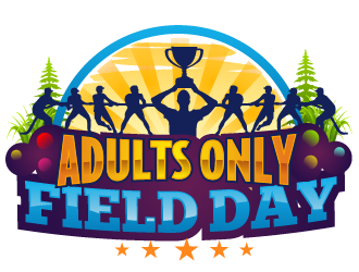 Adults only Field Day logo design by THOR_