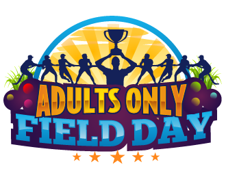 Adults only Field Day logo design by THOR_