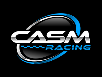 CASM RACING logo design by mutafailan