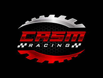 CASM RACING logo design by pencilhand