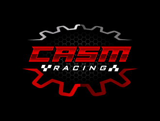 CASM RACING logo design by pencilhand