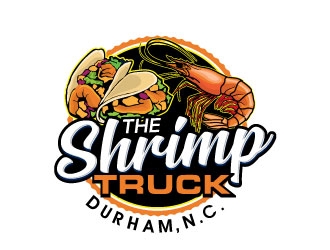 The Shrimp Truck logo design by invento