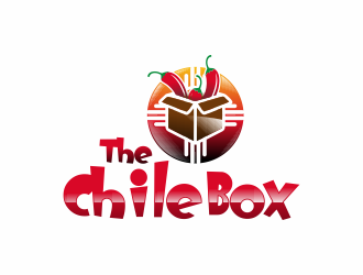 The Chile Box logo design by DelvinaArt