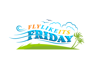 FLYLIKEITSFRIDAY logo design by SOLARFLARE