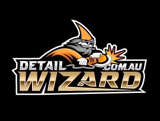 Detail Wizard logo design by DesignPal