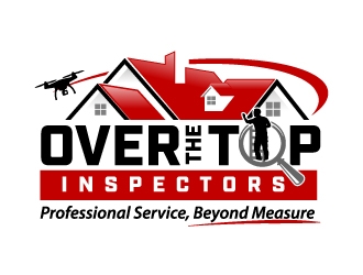 Over The Top Inspectors logo design by jaize