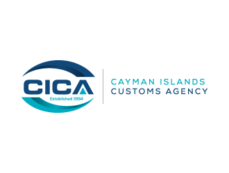 CICA (Cayman Islands Customs Agency) (Established 1994) logo design by pencilhand
