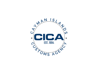 CICA (Cayman Islands Customs Agency) (Established 1994) logo design by rezadesign
